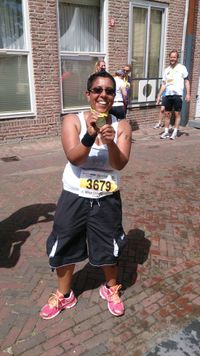 2015 1ste medaille loop leeuwarden